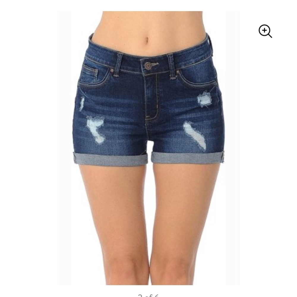 New Wax Jean Butt, I Love You Jean Shorts